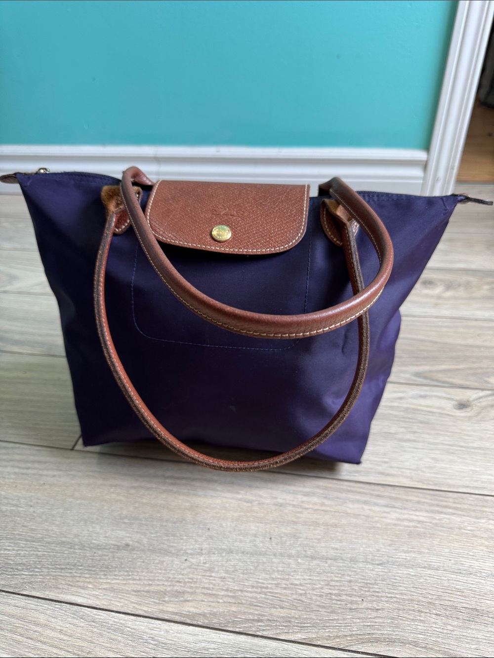 Longchamp Purple shoulder bag